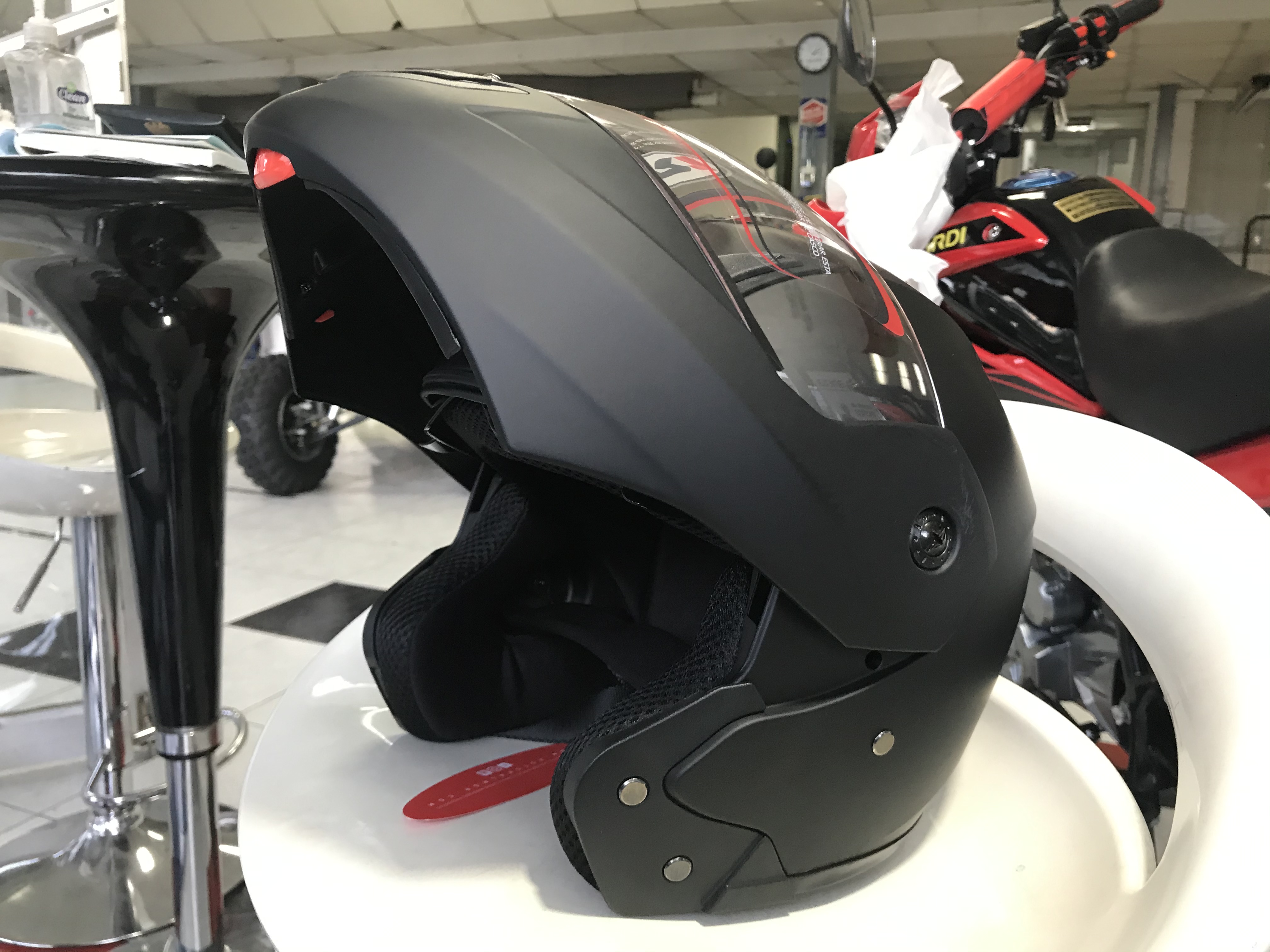 Casco CR1 C100DV Negro Mate M