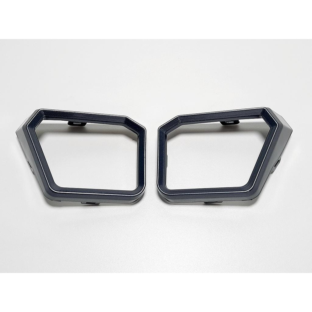 PLASTICOS DE FARO DE STOP GRIS