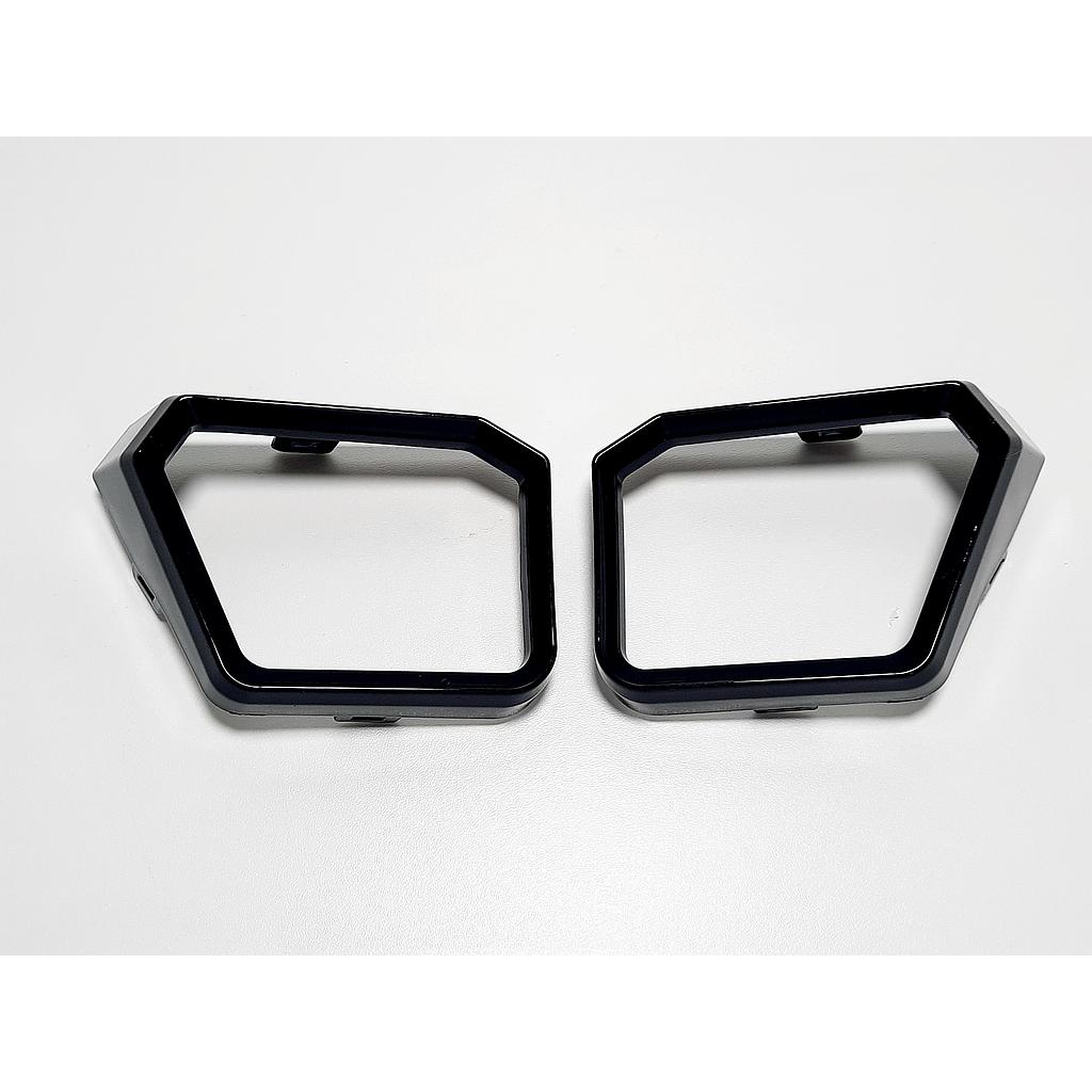 PLASTICOS DE FARO DE STOP NEGRO