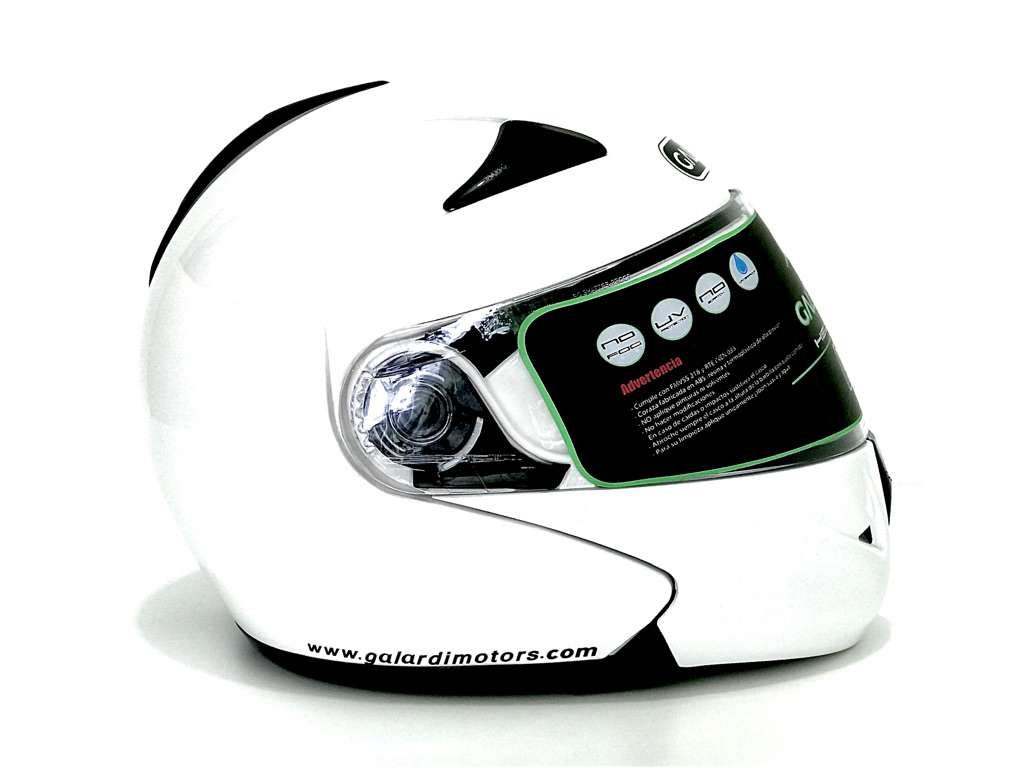 CASCO GALARDI DOT 803 BLANCO XXL