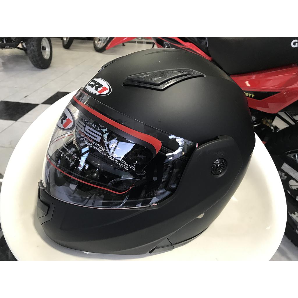Casco CR1 C100DV Negro Mate L
